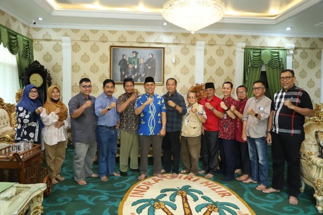 DIRJENBUN KUNJUNGI BUPATI INDRAGIRI HILIR DALAM RANGKA PENAMBAHAN PIT