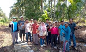 DISBUN INHIL LAKUKAN SURVEI AWAL PENAMBAHAN PIT DI DESA TERPILIH